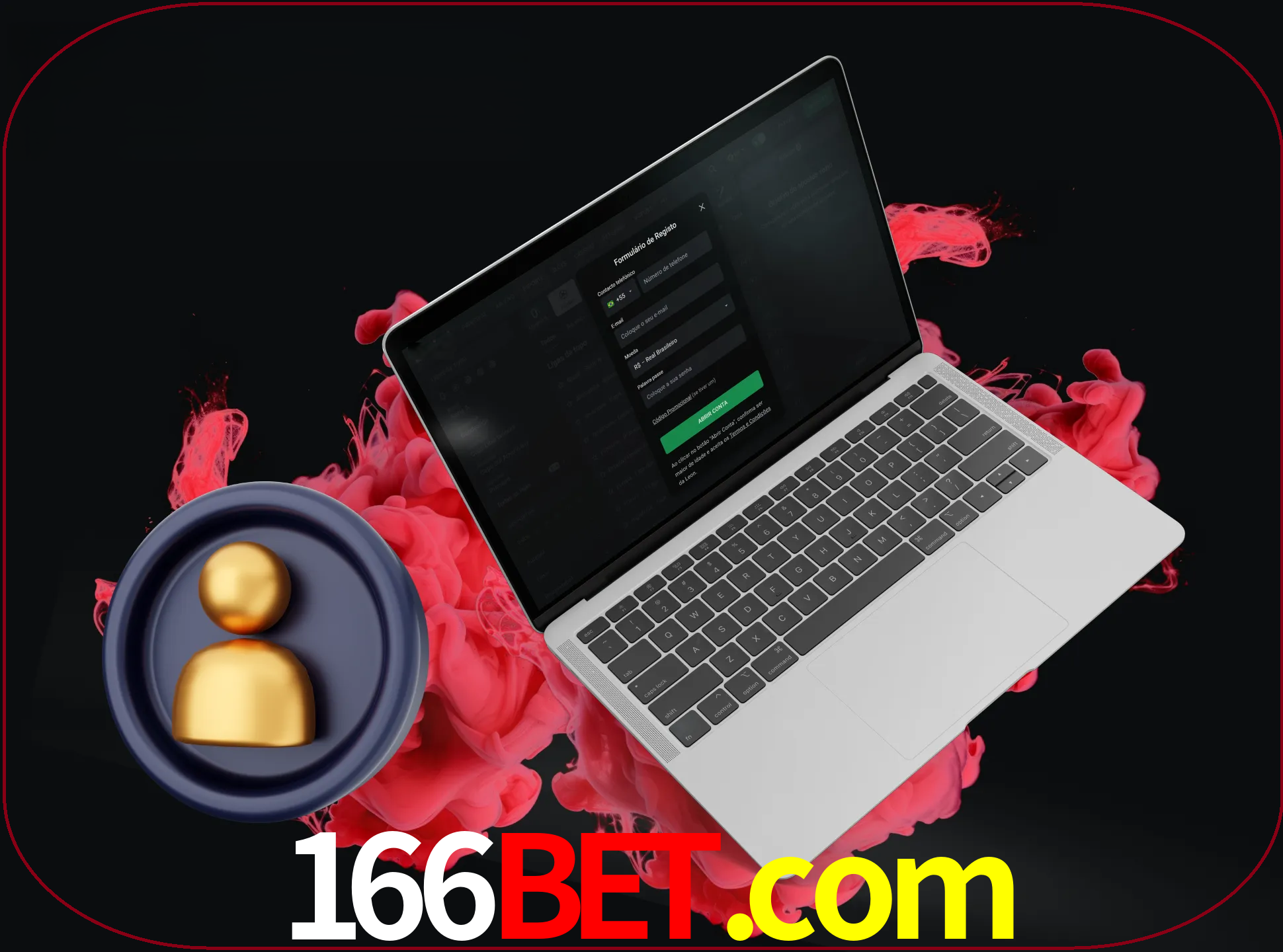No cabeçalho do site 166bet, clique no botão que o levará a um formulário especial onde terá de introduzir as suas informações actuais.